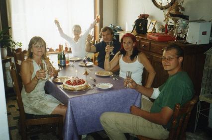 Le plus belle anniversaire que j'ai eu.....