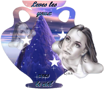 L�ves les yeux vers le ciel.