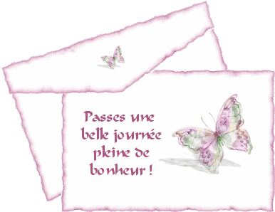 Bonne journ�e a tous