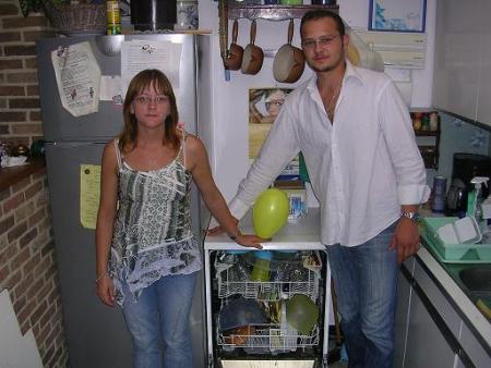 Moi, mon amour et mon super lave vaisselle hihihi
