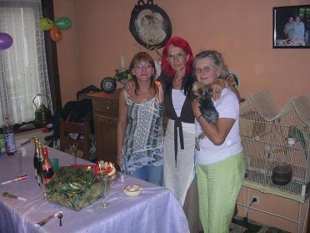 Loloon, flammerouge et une de mes tantes que j'adore