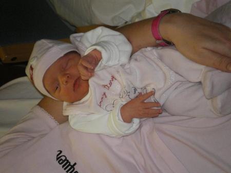 Notre petite princesse Elise!